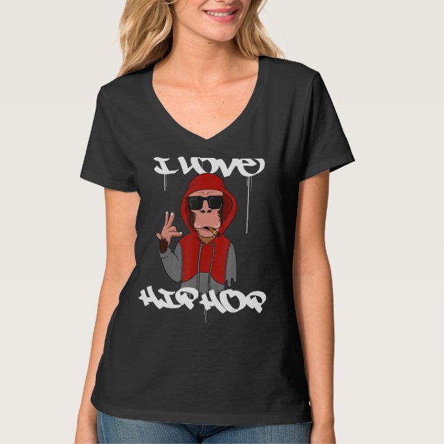 I KÄRLEK HIP HOP T SHIRT (Framsida)