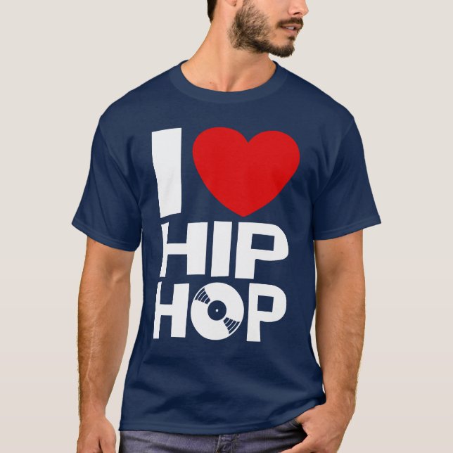 I KÄRLEK HIP HOP T SHIRT (Framsida)