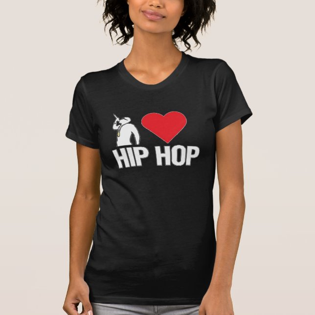 I Kärlek Hip hop T-Shirt (Framsida)