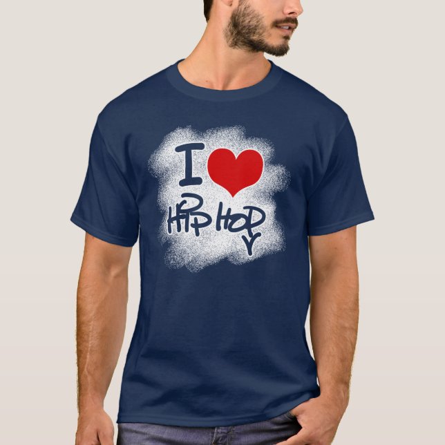 I KÄRLEK HIP HOP TEE (Framsida)