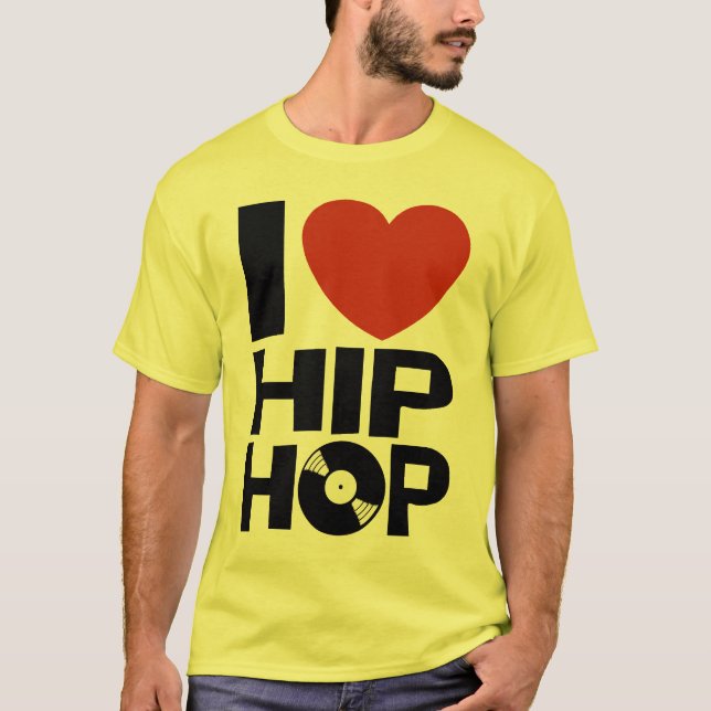 I KÄRLEK HIP HOP TEE SHIRT (Framsida)
