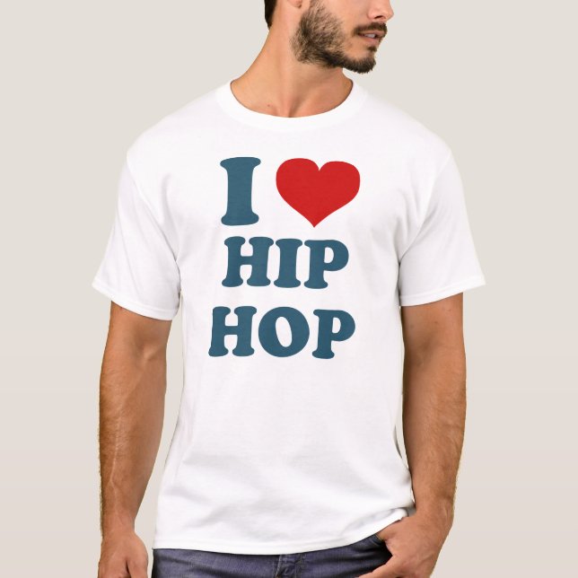 I Kärlek Hiphop Shirt Tröja (Framsida)