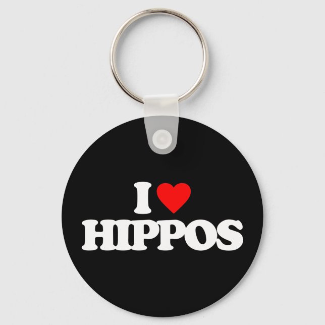 I KÄRLEK HIPPOS NYCKELRING (Framsida)