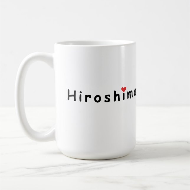 I kärlek Hiroshima Kaffemugg (Vänster)