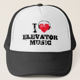 I kärlek-hiss-musik truckerkeps