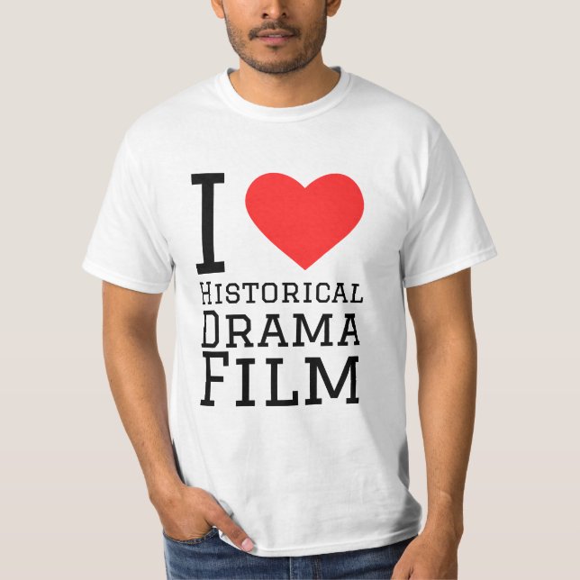 I kärlek historisk dramatfilm t shirt (Framsida)