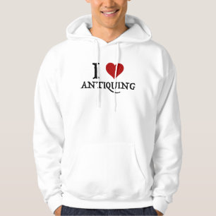 I Kärlek (hjärta), förspänning Hoodie