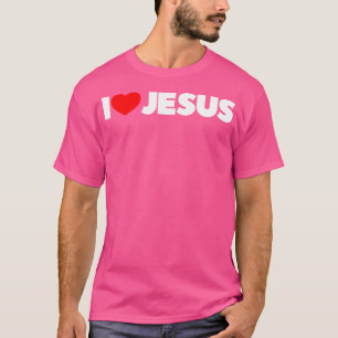 I Kärlek (hjärta) Jesus T Shirt