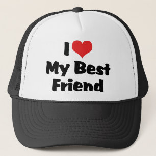 I Kärlek hjärta min bästa vän - BFF Truckerkeps