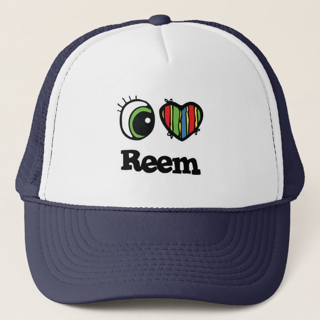 I Kärlek (hjärta) Reem Keps (Framsida)