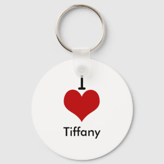 I Kärlek (hjärta) Tiffany Nyckelring