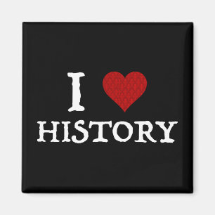 I Kärlek (hjärtats historia) Magnet