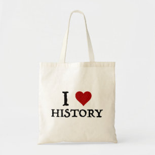 I Kärlek (hjärtats historia) Tygkasse