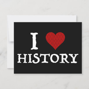 I Kärlek (hjärtats historia) Vykort