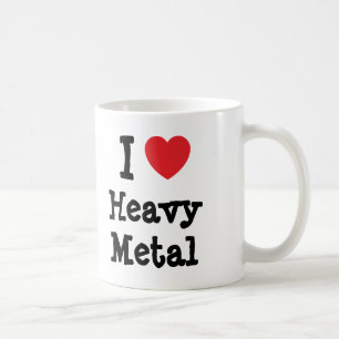 I kärlek Hjärtlig Metall anpassningsbar personli Kaffemugg
