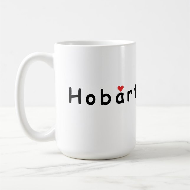 I kärlek Hobart Kaffemugg (Vänster)