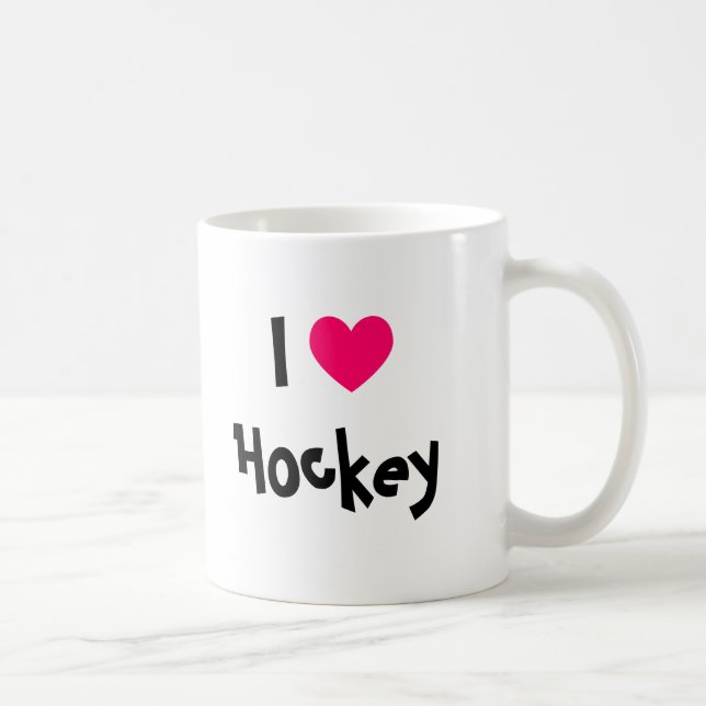 I Kärlek Hockey Kaffemugg (Höger)