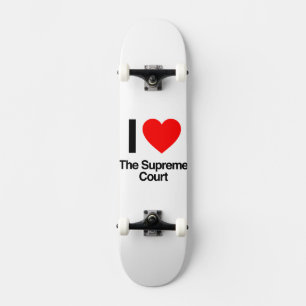i kärlek, högsta domstolen skateboard bräda 19,5 cm