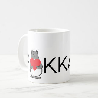 I Kärlek Hokkaido Kaffemugg