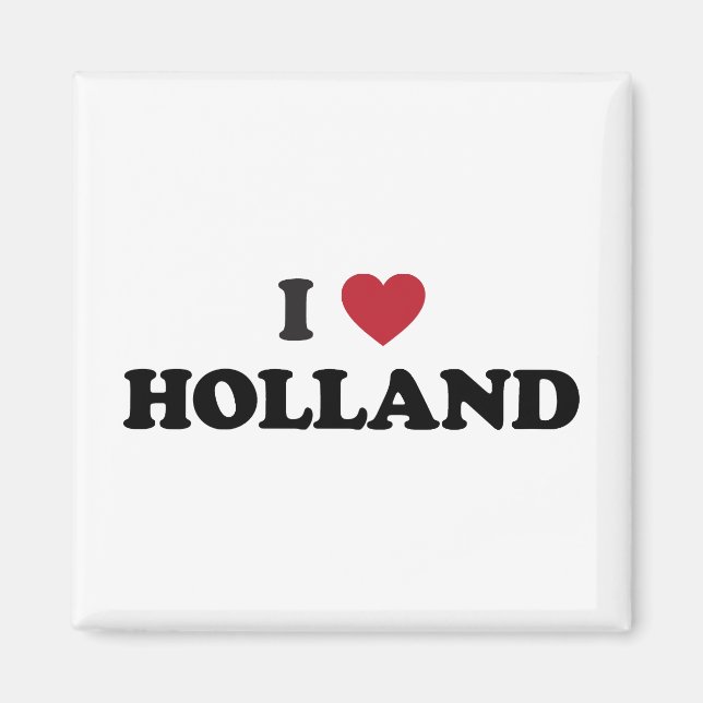 I Kärlek Holland Magnet (Framsidan)