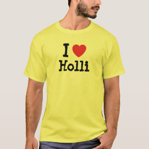 I kärlek Holli hjärta T-Shirt