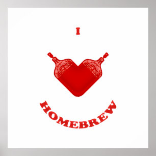 I Kärlek Homebrew Poster