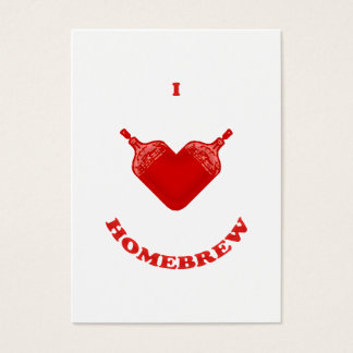 I Kärlek Homebrew Visitkort