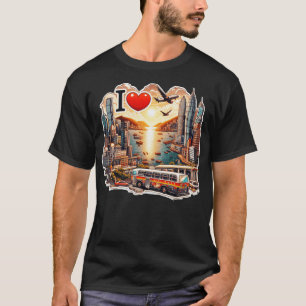 I Kärlek Hong Kong 16 T Shirt