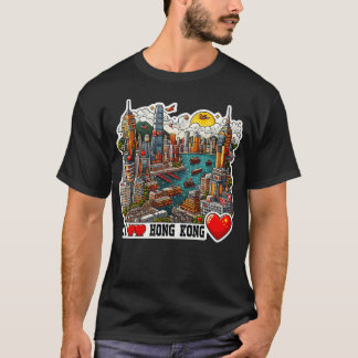I Kärlek Hong Kong 1 T Shirt