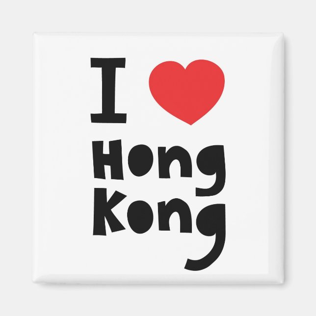 I kärlek Hongkong Magnet (Framsidan)
