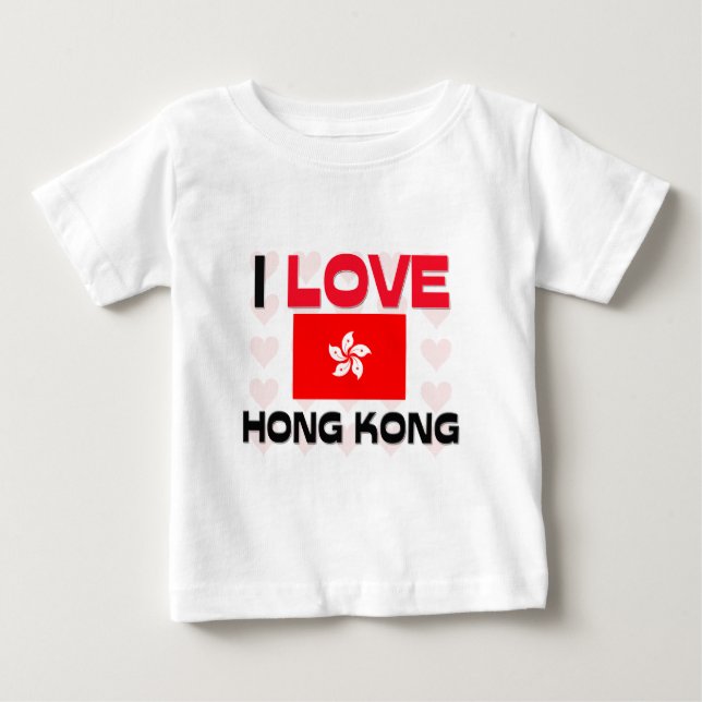 I Kärlek Hongkong Tröja (Framsida)
