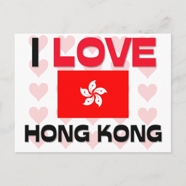 I Kärlek Hongkong Vykort (Framsida)