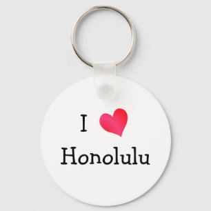 I Kärlek Honolulu Nyckelring