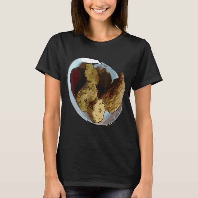 I Kärlek höns, särskilt vid torkad kyckling T Shirt (Framsida)
