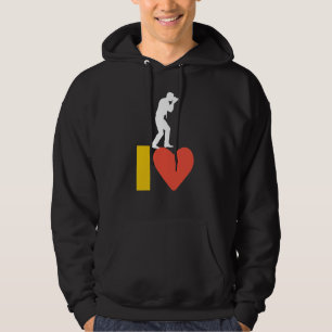 I Kärlek Hoodie