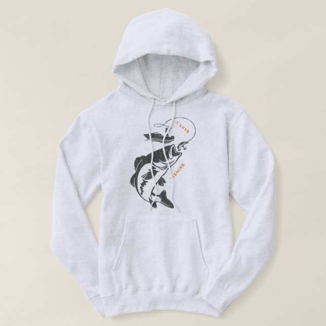 I KÄRLEK HOODIE (Design framsida)