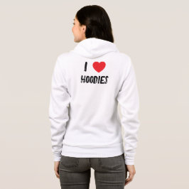 I Kärlek Hoodies T-Shirt