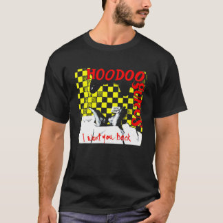 I Kärlek Hoodoo Vintage Design Gurus Funny Music R T Shirt