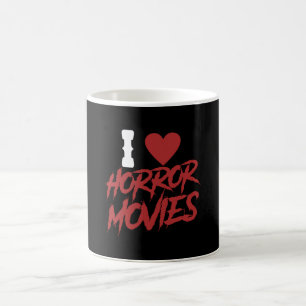 I Kärlek Horror Movies Kaffemugg