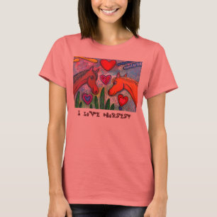 I Kärlek Horses Bay T T-shirt