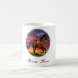 I kärlek Horses Kaffemugg
