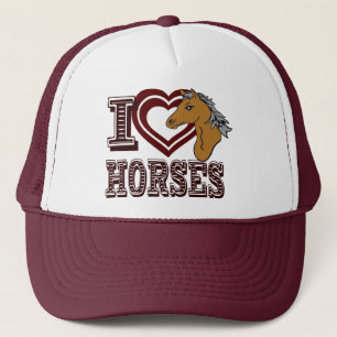 I kärlek Horses Keps