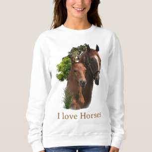 I kärlek Horses T Shirt