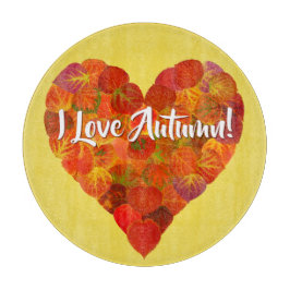 I Kärlek Höst!—Red Aspen Löv Heart 1!