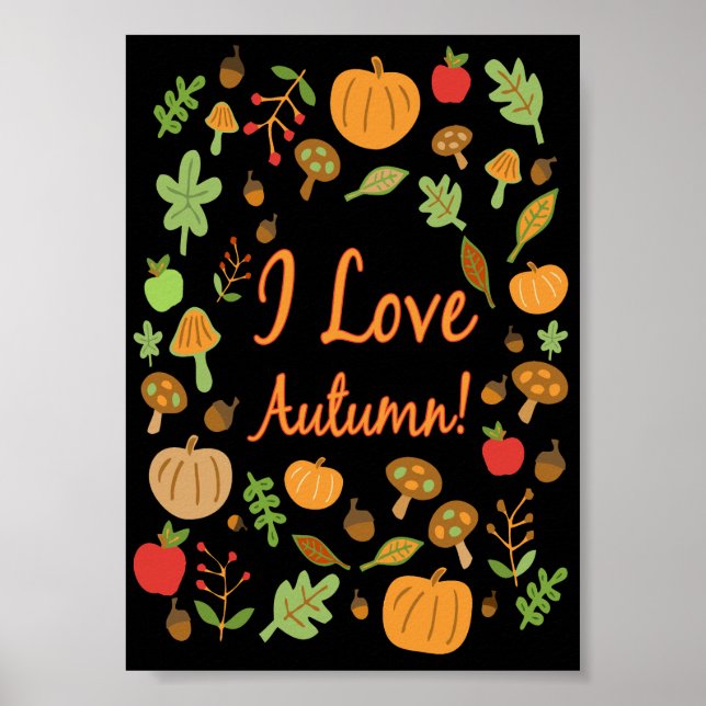 I Kärlek Hösten! Poster (Framsidan)