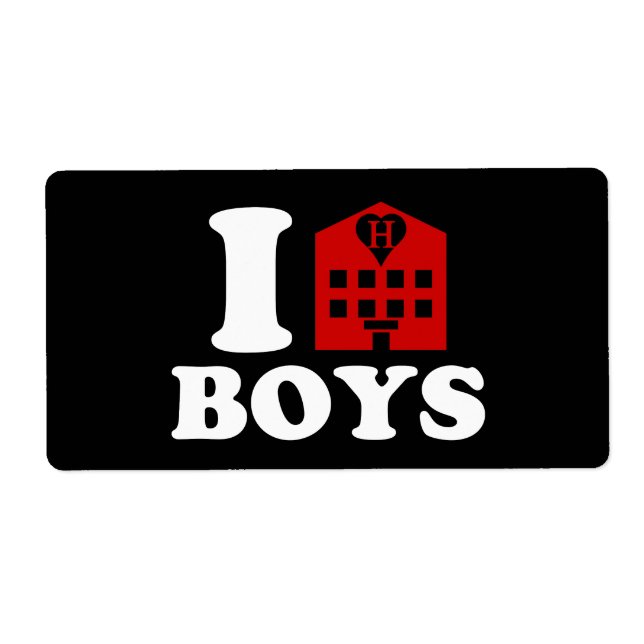 I Kärlek Hotel Boys Fraktsedel (Framsidan)