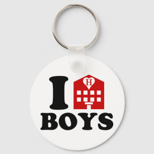 I Kärlek Hotel Boys Nyckelring