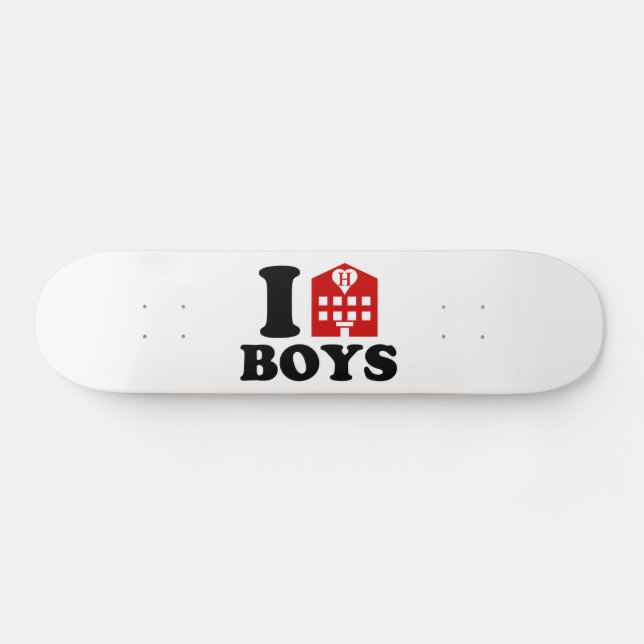 I Kärlek Hotel Boys Skateboard Bräda 19,5 Cm (Horz)