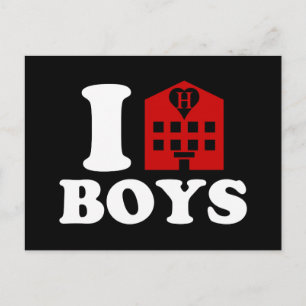 I Kärlek Hotel Boys Vykort