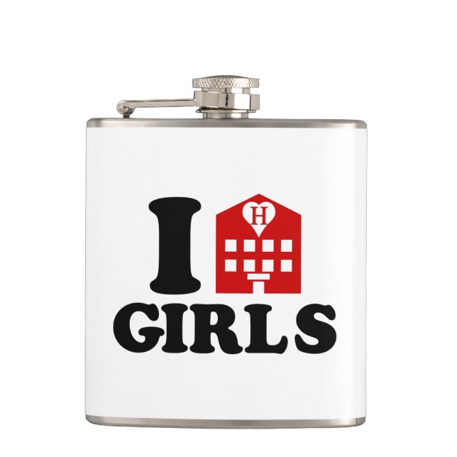 I Kärlek Hotel Girls Fickplunta (Framsidan)